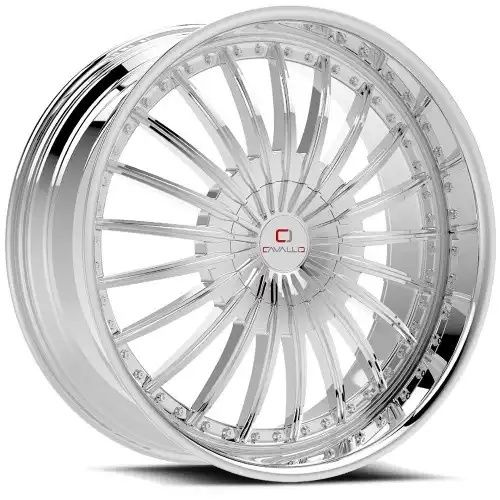 Cavallo CLV-32 Nano Chrome 6x135/139.7 22R 9.5 108 25