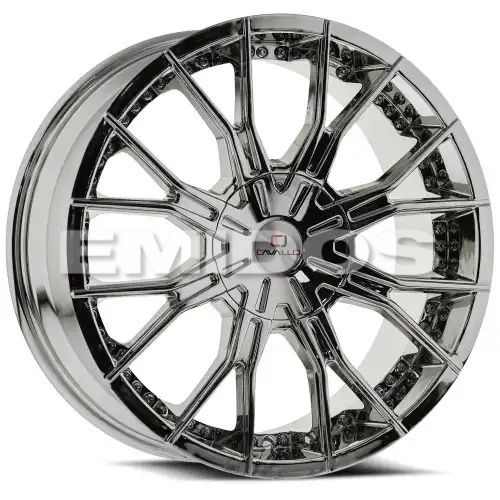 Cavallo CLV-36 Nano Chrome 5x115/120 24R 9 78.1 18