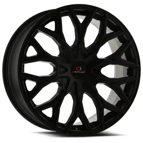 Cavallo CLV-37 Satin Black 6x135/139.7 20R 8.5 108.1 15