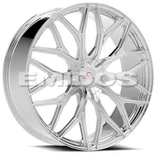 Cavallo CLV-37 Nano Chrome 6x135/139.7 20R 8.5 108 20