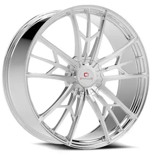 Cavallo CLV-39 Chrome 5x112/114.3 22R 8.5 74.1 38
