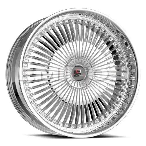 Cavallo CLV-41 Nano Chrome 4x100/114.3 18R 8 74.1 35