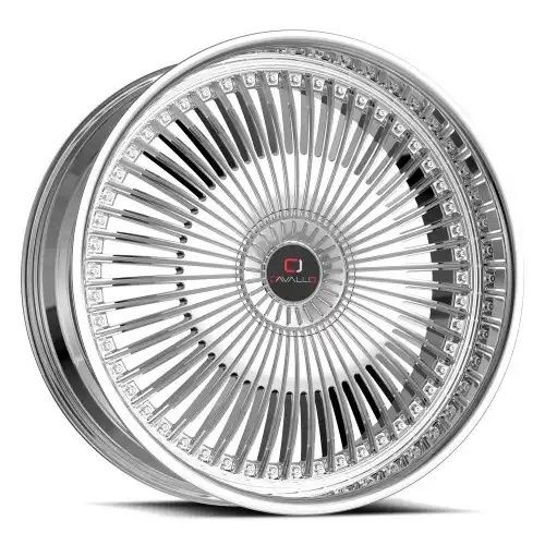 Cavallo CLV-41 Nano Chrome 5x110/114.3 22R 8.5 74.1 38