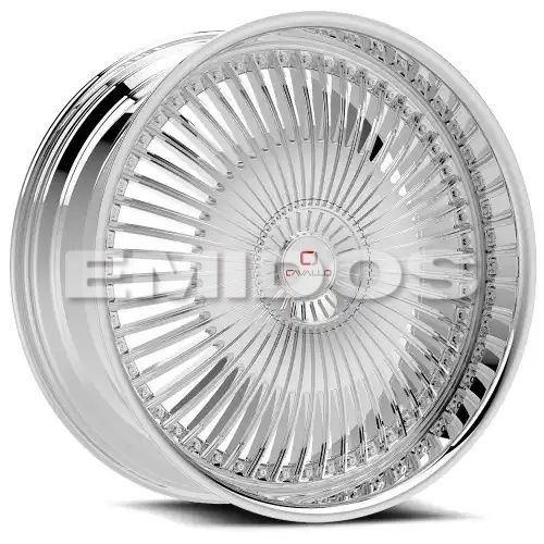 Cavallo CLV-41 Chrome 5x114.3 22R 8.5 74.1 38