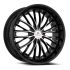 Cavallo CLV-42 Gloss Black & Machined 5x112/114.3 22R 8.5 74.1 38