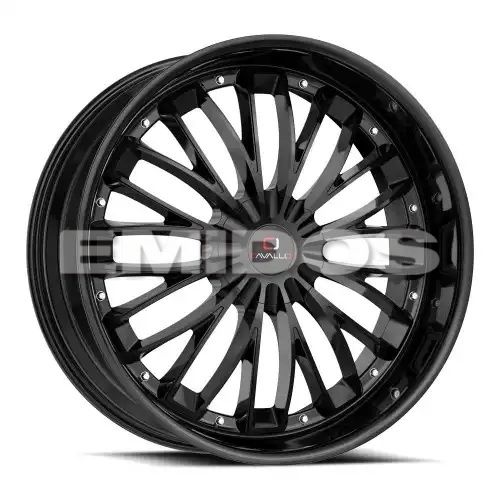 Cavallo CLV-42 Gloss Black 6x135/139.7 24R 9 87.1 25