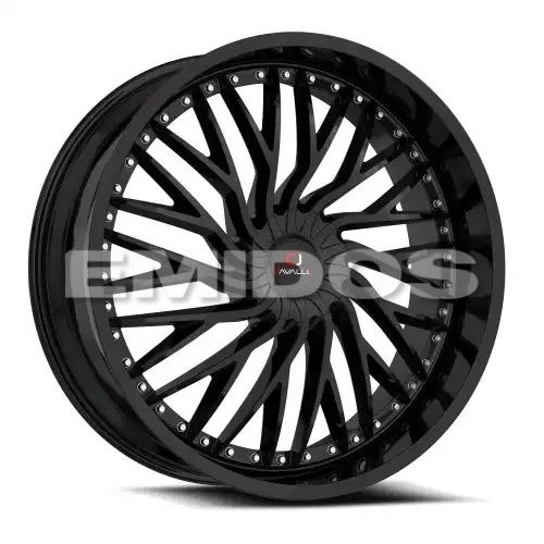 Cavallo CLV-43 Gloss Black 5x100/114.3 18R 8 74.1 35