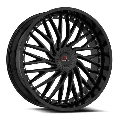 Cavallo CLV-43 Gloss Black 5x114.3/120 18R 8 74.1 35