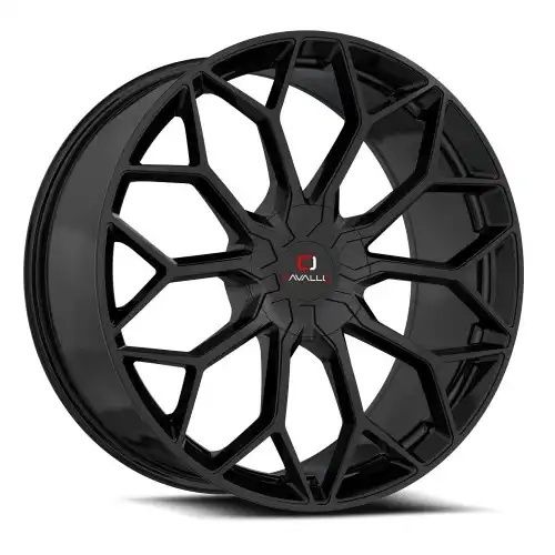 Cavallo CLV-44 Gloss Black 5x115/120 22R 9.5 74.1 15