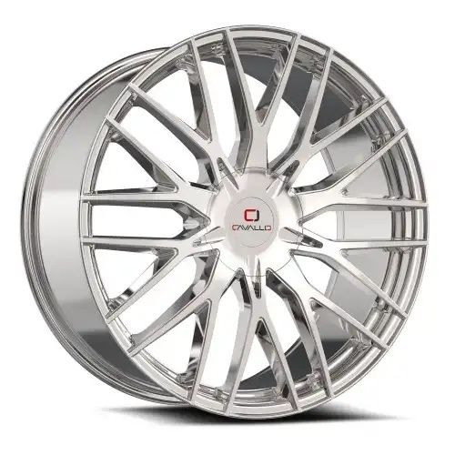 Cavallo CLV-45 Chrome 5x115/120 22R 9.5 74.1 15