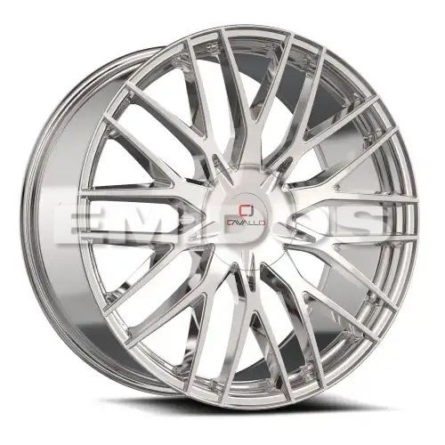 Cavallo CLV-45 Chrome 5x115/120 22R 9.5 74.1 15