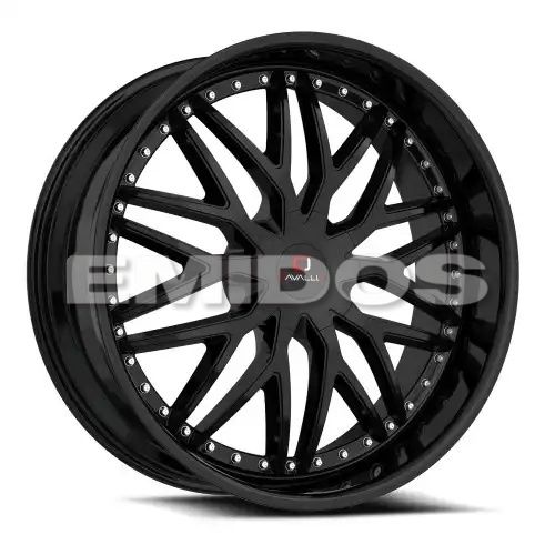 Cavallo CLV-46 Gloss Black 4x100/114.3 18R 8 74.1 35