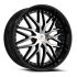 Cavallo CLV-46 Gloss Black & Machined 5x100/114.3 18R 8 74.1 35