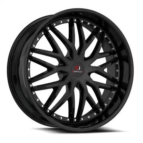 Cavallo CLV-46 Gloss Black 5x100/114.3 18R 8 74.1 35