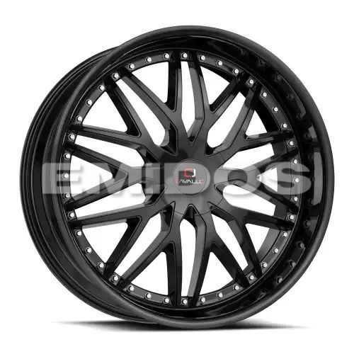 Cavallo CLV-46 Gloss Black 5x108/114.3 20R 8.5 74.1 35