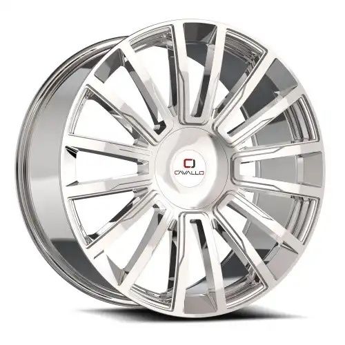 Cavallo CLV-47 Nano Chrome 5x112/114.3 22R 8.5 74.1 38