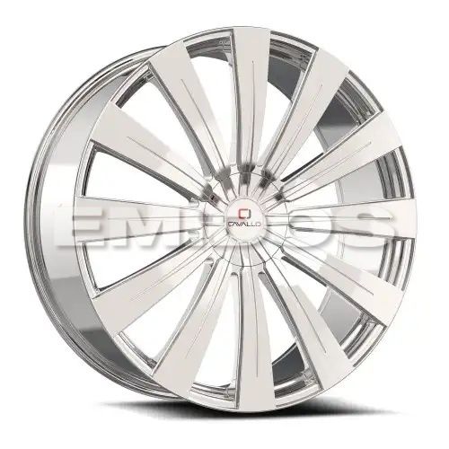 Cavallo CLV-49 Nano Chrome 6x135/139.7 20R 8.5 108 25
