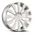 Cavallo CLV-49 Nano Chrome 6x135/139.7 22R 9.5 108 25