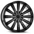 Cavallo CLV-49 Gloss Black & Machined 5x115/120 24R 9 78.1 34