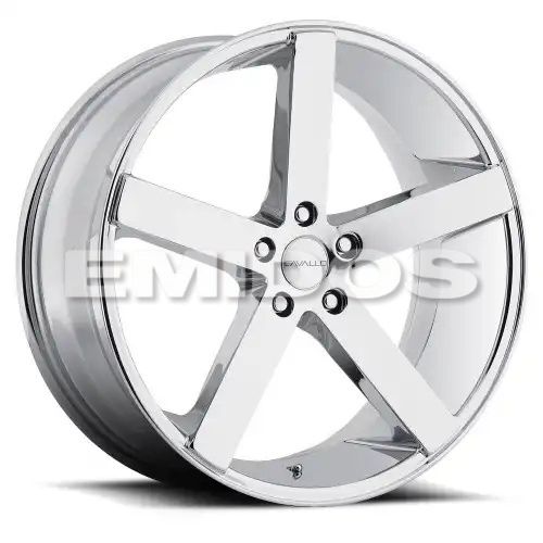 Cavallo CLV-5 Chrome 5x114.3 22R 10.5 74.1 42