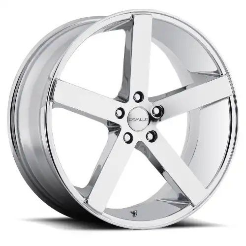 Cavallo CLV-5 Chrome 5x115 22R 10.5 74.1 20