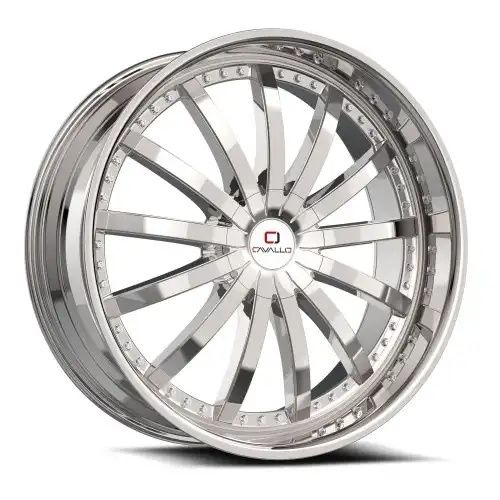 Cavallo CLV-53 Chrome 6x135/139.7 24R 9 87.1 25