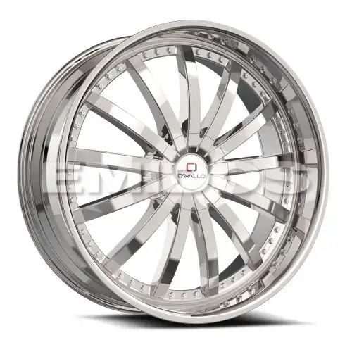 Cavallo CLV-53 Chrome 6x135/139.7 24R 9 87.1 25