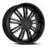Cavallo CLV-54 Gloss Black & Machined 5x112/114.3 22R 8.5 74.1 38