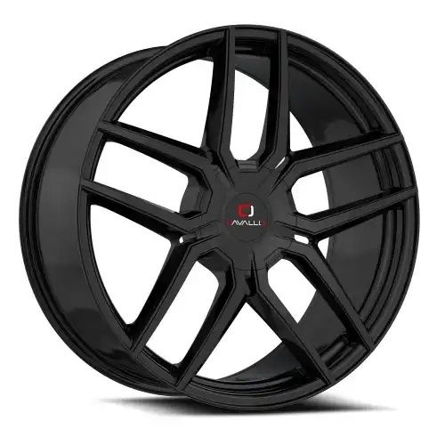 Cavallo CLV-55 Gloss Black 5x114.3/120 18R 8 74.1 35