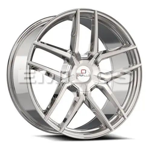 Cavallo CLV-55 Nano Chrome 5x114.3/120 20R 8.5 74.1 35