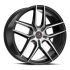 Cavallo CLV-55 Gloss Black & Machined 5x115/120 22R 9.5 74.1 15