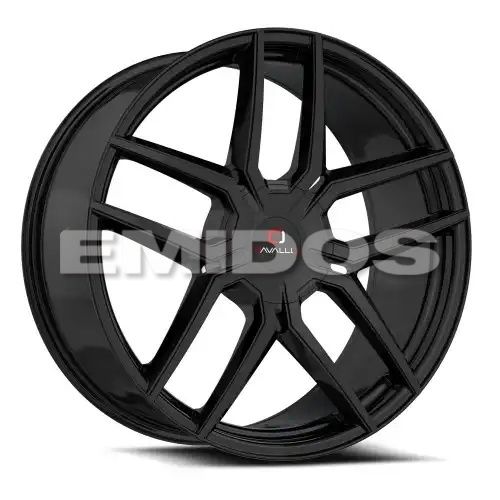 Cavallo CLV-55 Gloss Black 6x135/139.7 22R 9.5 108 25