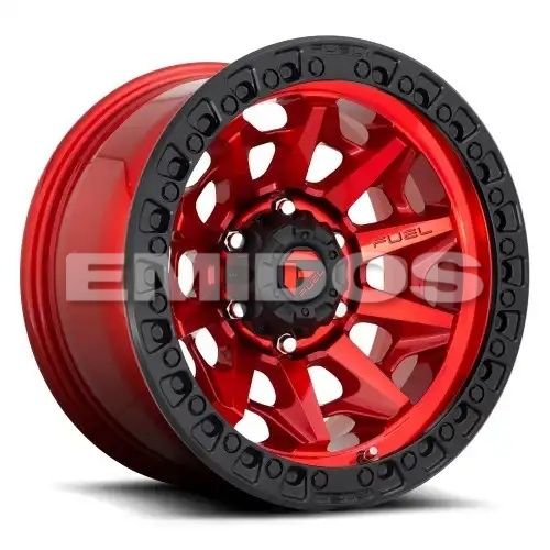 FUEL D113 COVERT BEADLOCK CANDY RED 6x135 17R 9 87.1 -15