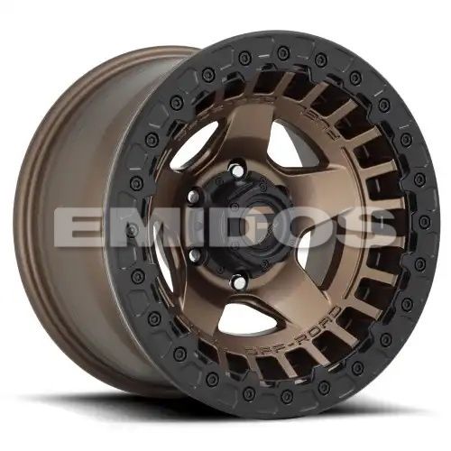 FUEL D119 WARP BEADLOCK MATTE BRONZE 5x127 17R 9 71.5 -15