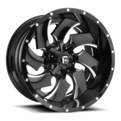 FUEL D239 CLEAVER GLOSS BLACK MILLED 5x139.7/150 22R 12 110.1 -44