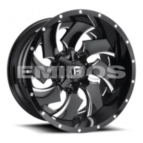 FUEL D239 CLEAVER GLOSS BLACK MILLED 5x139.7/150 22R 12 110.1 -44