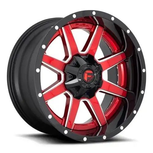 FUEL D250 MAVERICK GLOSS RED 8x165.1 20R 10 125.1 -19