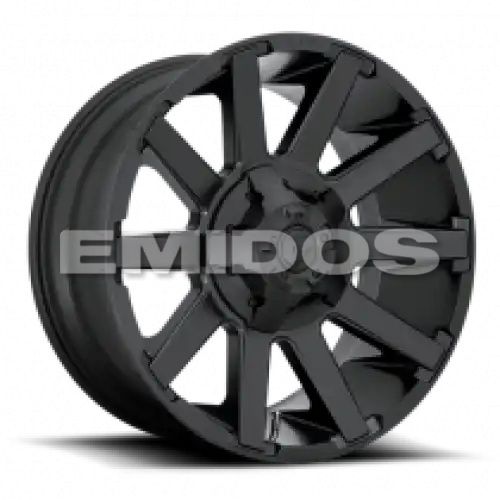 FUEL D437 CONTRA SATIN BLACK 6x135/139.7 20R 10 106.1 -19