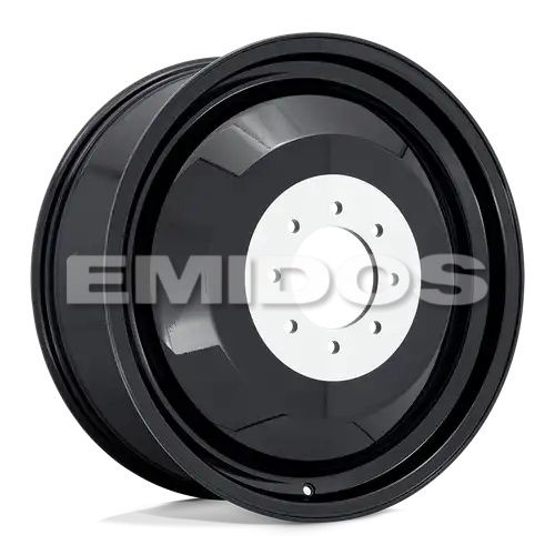 FUEL D500 DUALLY INNER GLOSS BLACK 8x165.1 24R 8.25 117 97