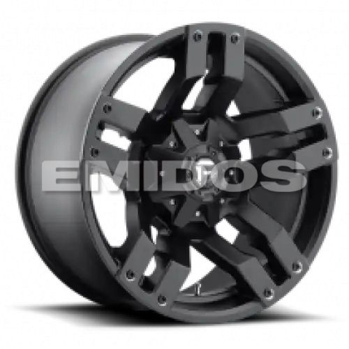 FUEL D515 PUMP MATTE BLACK 6x135/139.7 20R 9 106.1 1