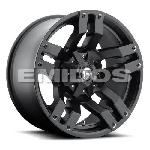FUEL D515 PUMP MATTE BLACK 6x135/139.7 20R 9 106.1 20
