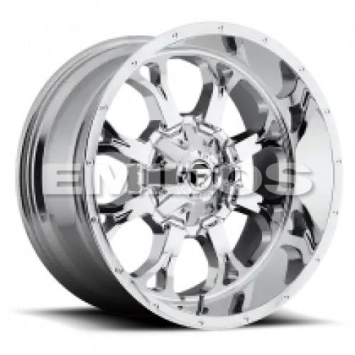 FUEL D516 KRANK CHROME PLATED 8x180 20R 10 125.1 -12