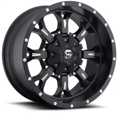 FUEL D517 KRANK MATTE BLACK MILLED 8x170 18R 9 125.1 1