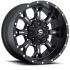 FUEL D517 KRANK MATTE BLACK MILLED 5x114.3/127 18R 9 78.1 1