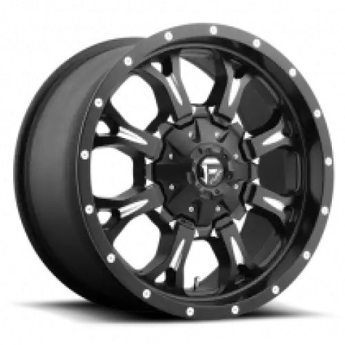 FUEL D517 KRANK MATTE BLACK MILLED 8x170 20R 10 125.1 -24