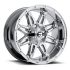 FUEL D530 HOSTAGE CHROME PLATED 8x165.1 20R 9 125.1 1