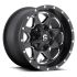 FUEL D534 BOOST MATTE BLACK MILLED 8x165.1 20R 9 125.1 1