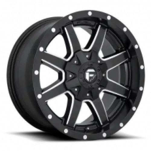 FUEL D538 MAVERICK MATTE BLACK MILLED 6x114.3/139.7 17R 8.5 78.1 25