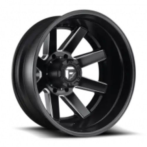 FUEL D538 MAVERICK MATTE BLACK MILLED 8x200 24R 8.25 142 -201