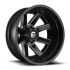 FUEL D538 MAVERICK MATTE BLACK MILLED 8x200 24R 8.25 142 -227